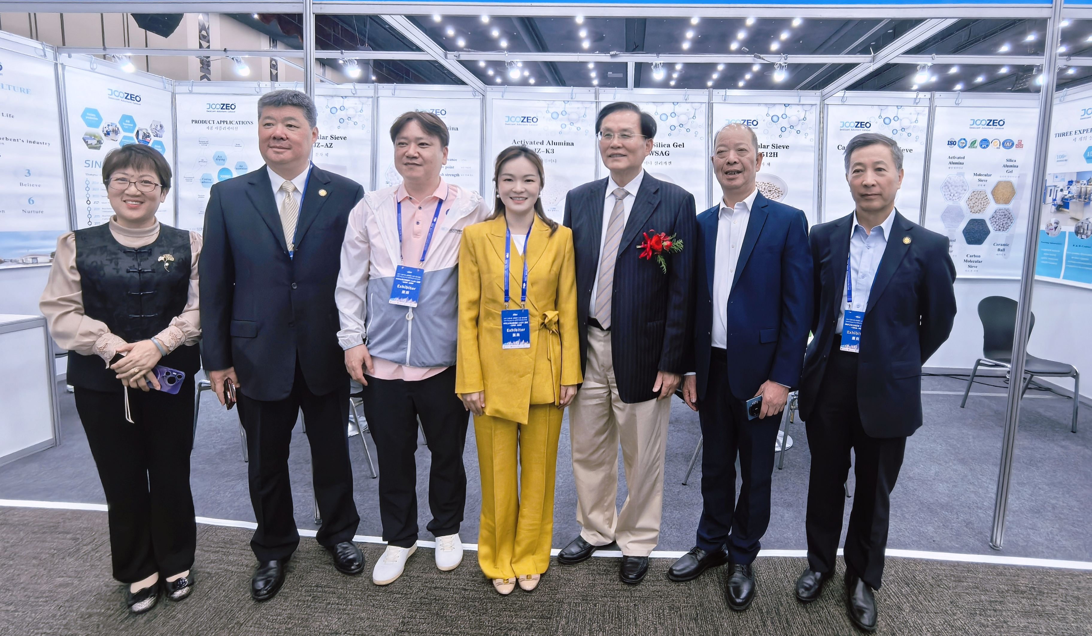 上海久宙高端吸附剂亮相韩国国际会展中心